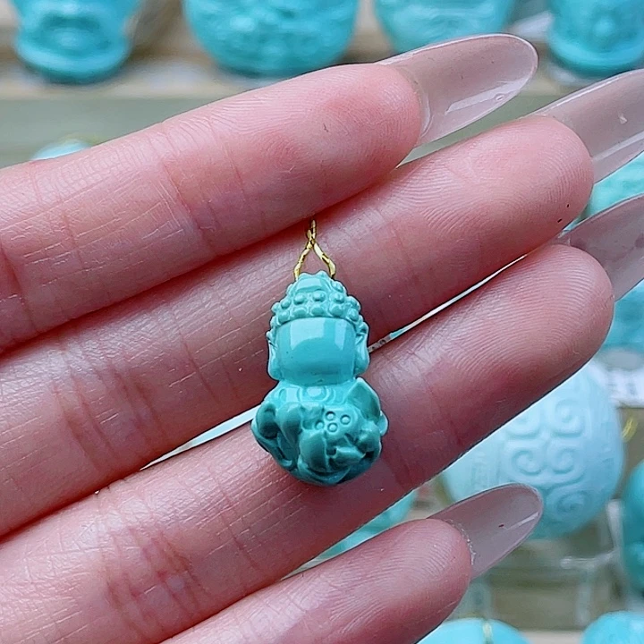 未镶嵌绿松石珠宝奇石