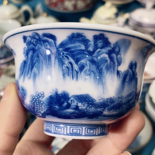 【闪购商品】景德镇陶瓷主人杯123445