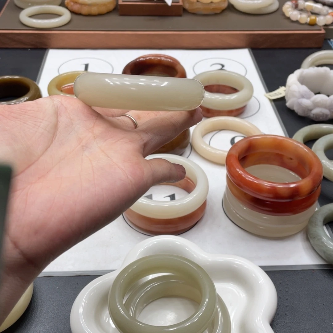 查罗石手镯未镶嵌新***儿