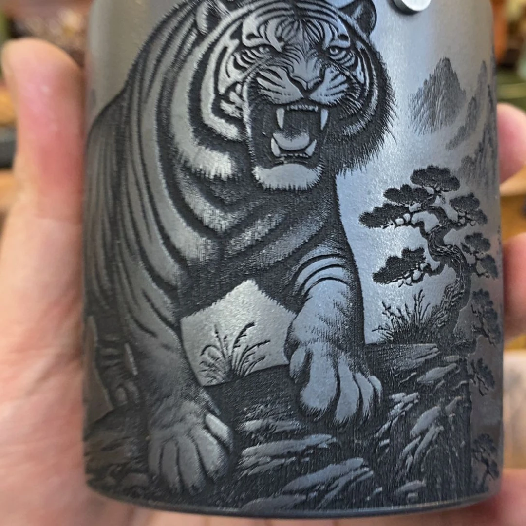 紫砂杯子宜兴全手工紫砂杯