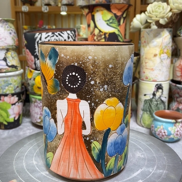 景德镇艺术手绘作品