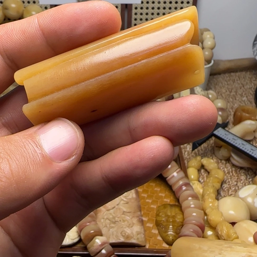 木质类驼骨手工升官发财