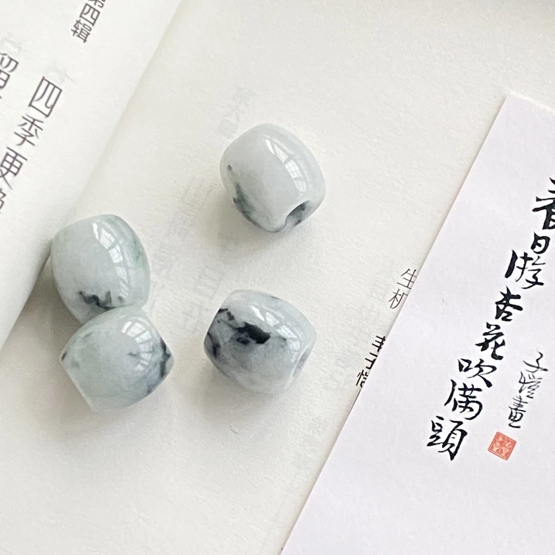天然缅甸翡翠路路通单珠