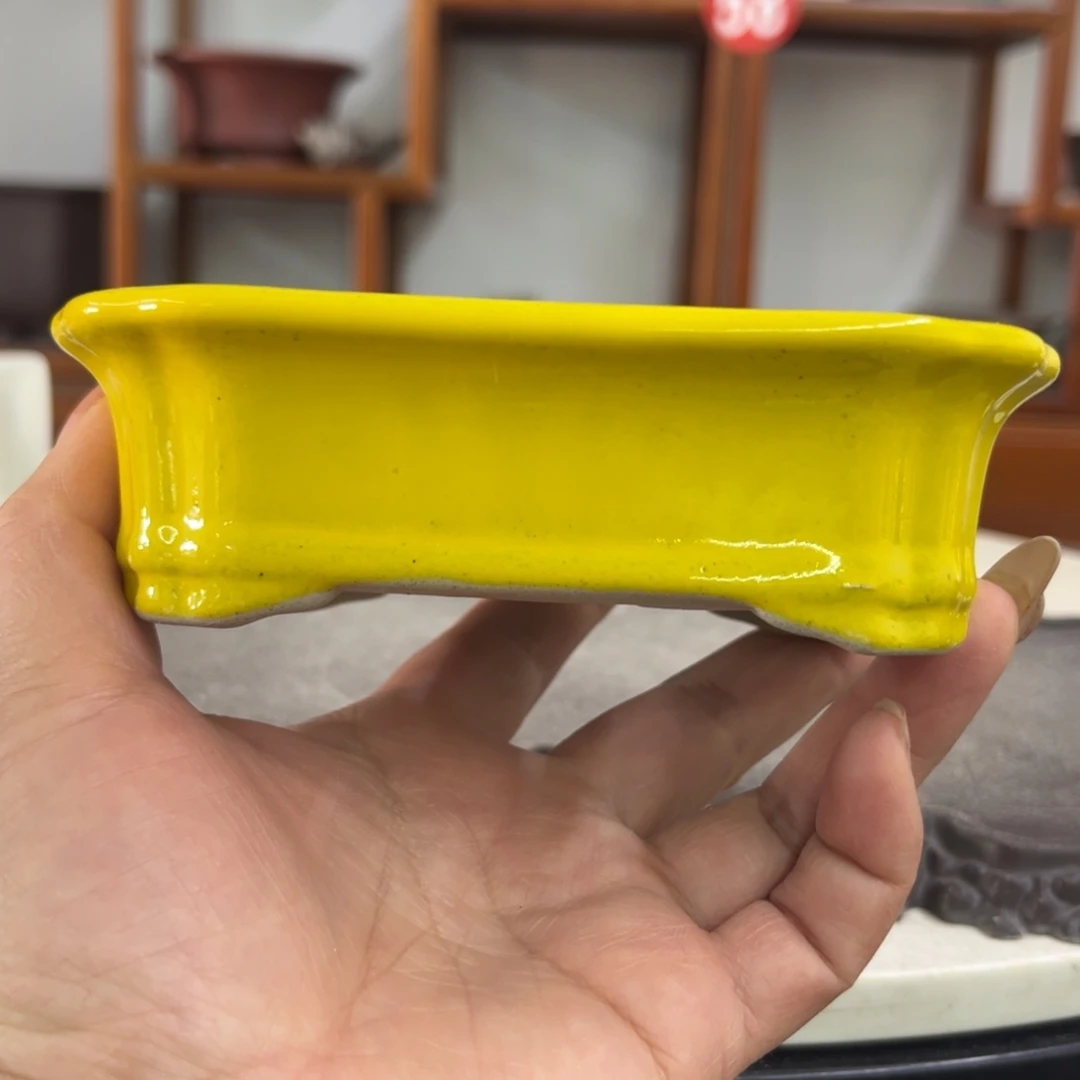 紫砂花盆瑕疵3.5-12.5-10。。