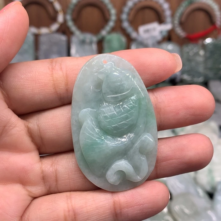 颈饰未镶嵌翡翠11