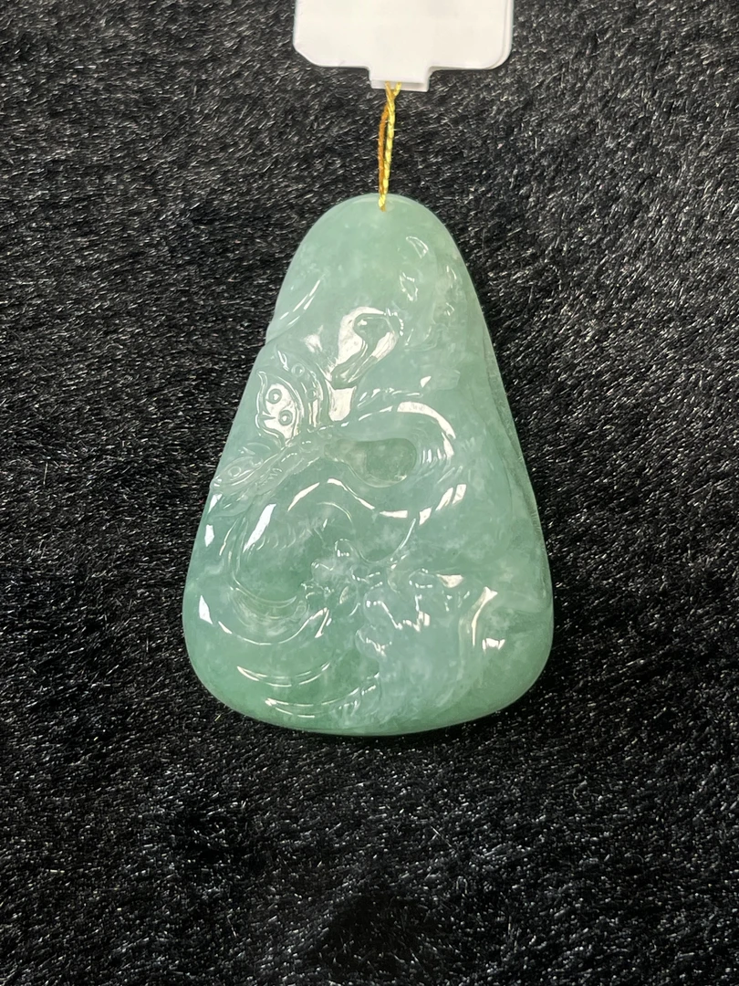 缅甸翡翠A货吊坠4561