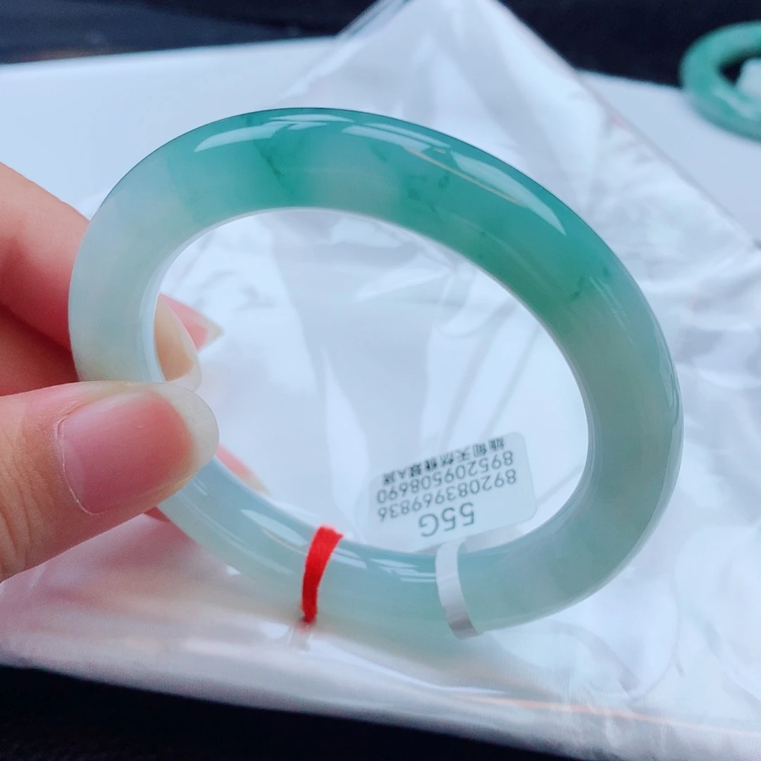 翡翠未镶嵌手镯天然缅甸翡翠A货手镯