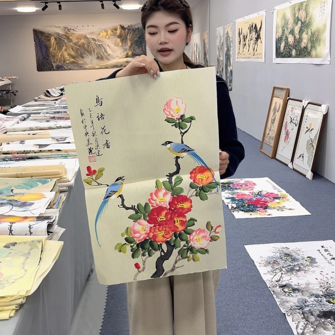 国画纯手绘字画作品