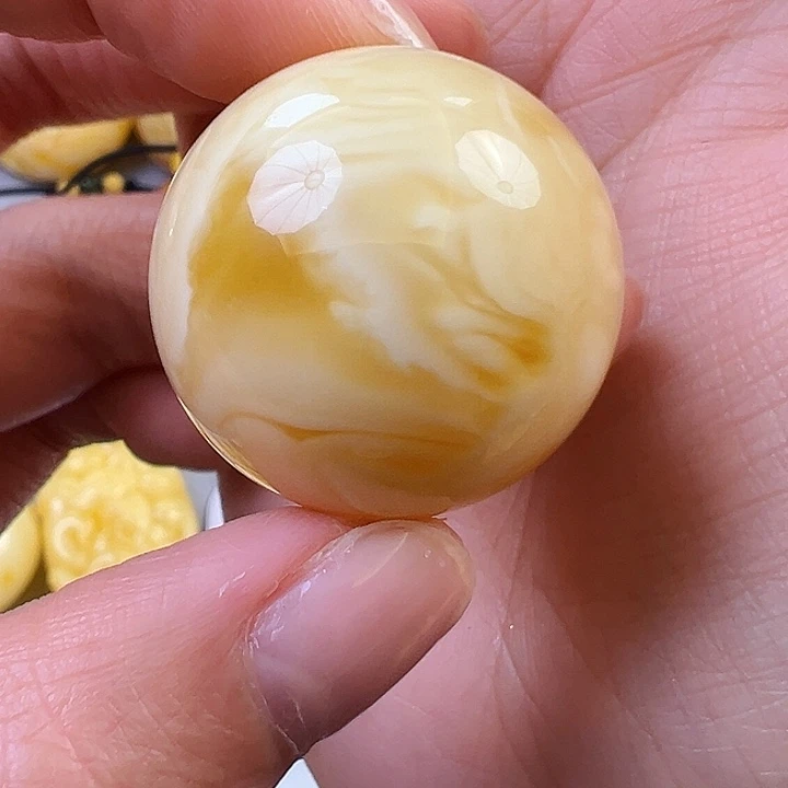 蜜蜡颈饰未镶嵌蜜蜡