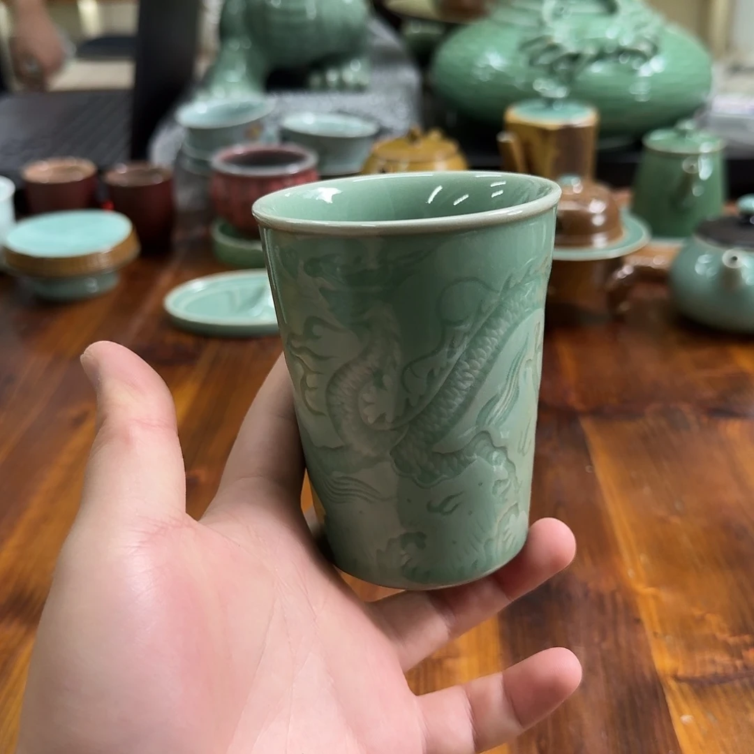 小仲青瓷茶器微瑕8431