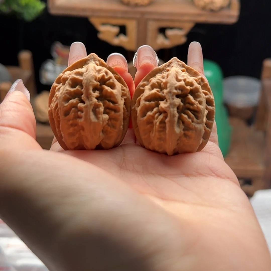 文玩核桃把件关东木子楸百核62