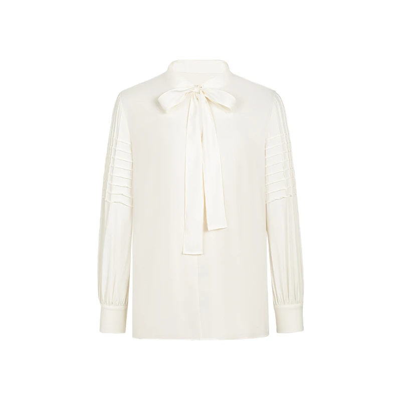 【直播专享】商场同款秋季新品飘带设计衬衫N028A43177