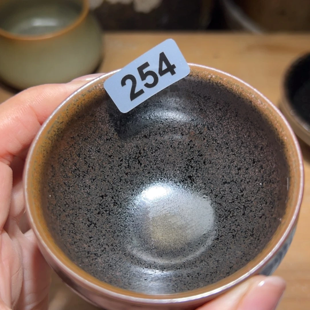 青***水茶盏全手工原矿原釉建盏