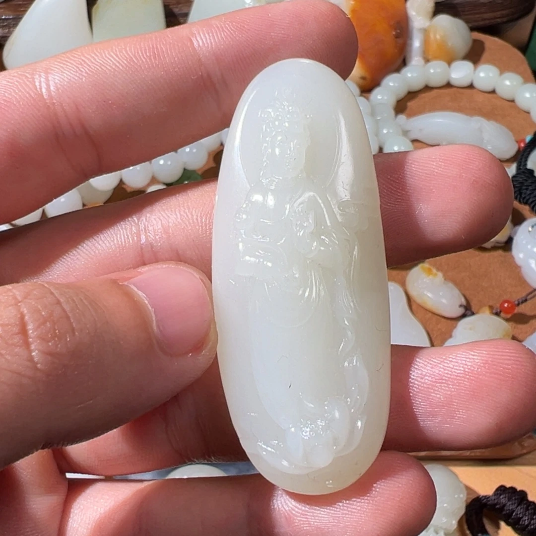 和田玉（子料）未镶嵌挂件