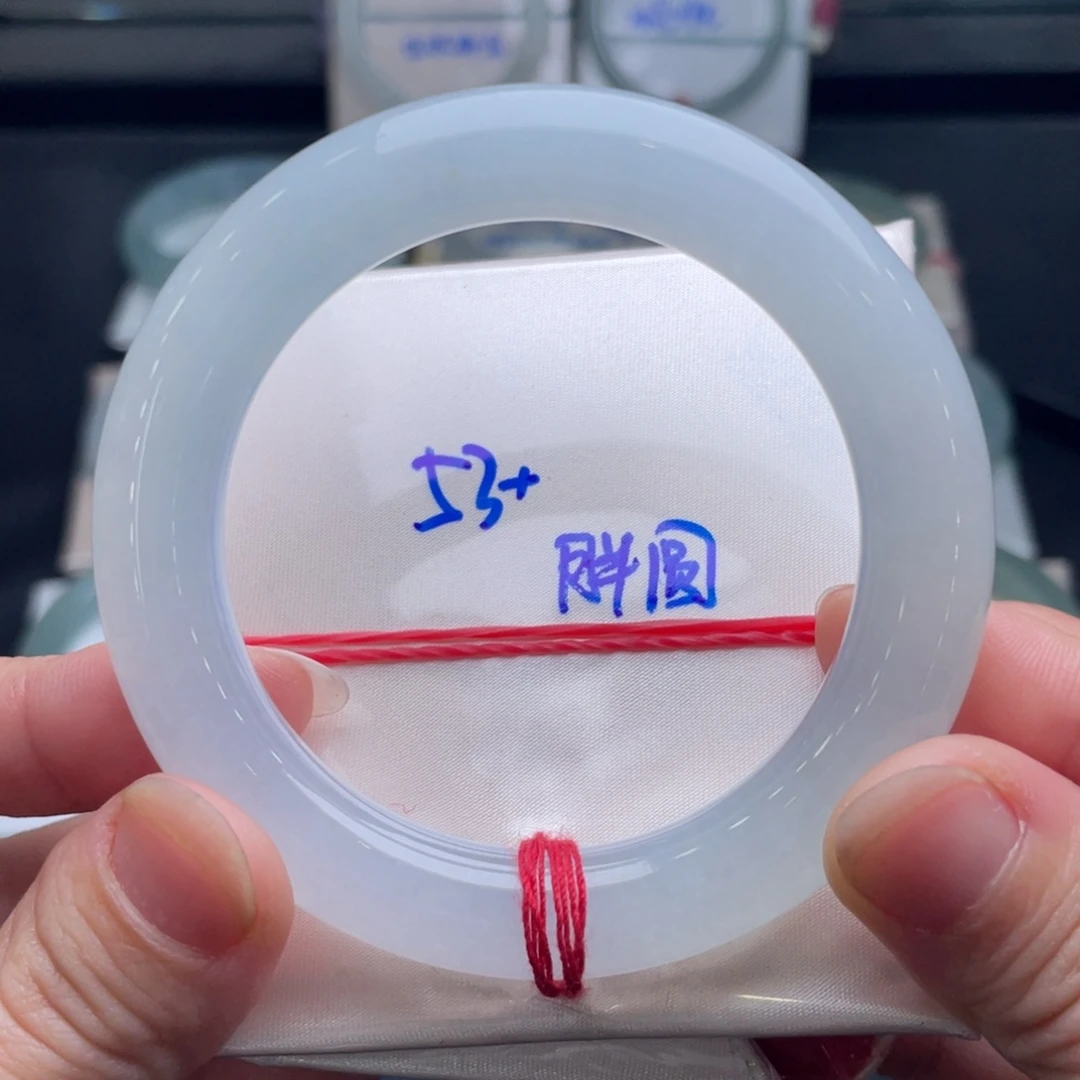 翡翠未镶嵌手镯翡翠手镯61