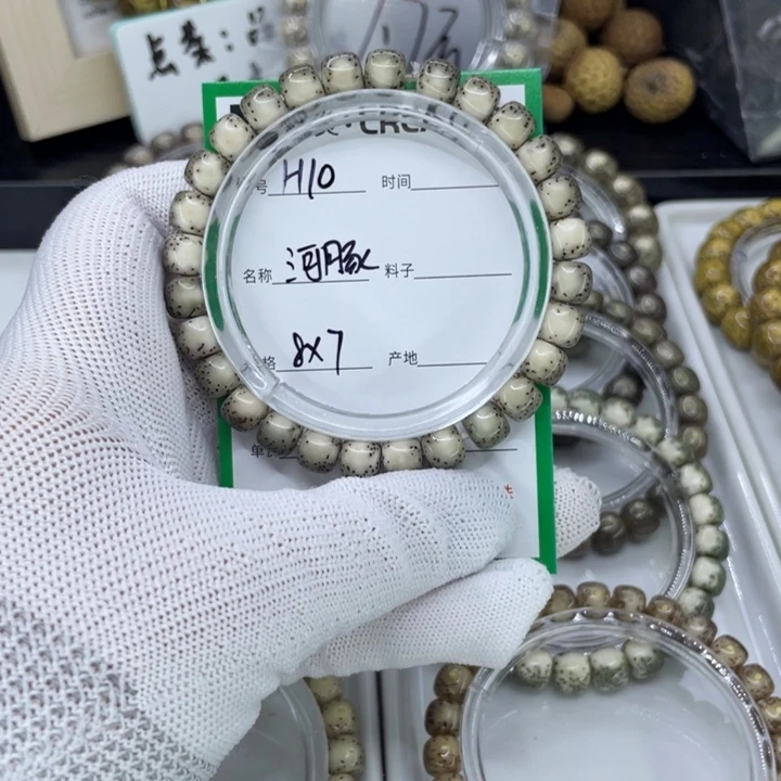 手串星月菩提H河豚