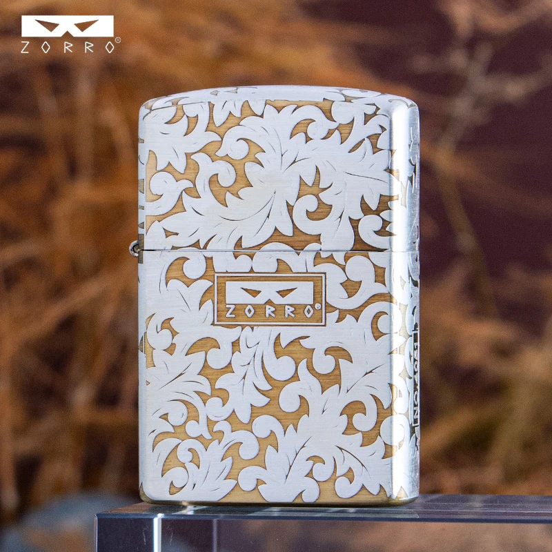 【ZORRO二代】金丝银边包银大唐草精雕机