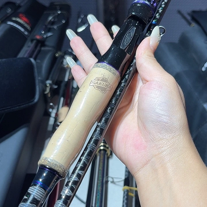 2.4m碳素精品路亚竿专用2.4xxh枪