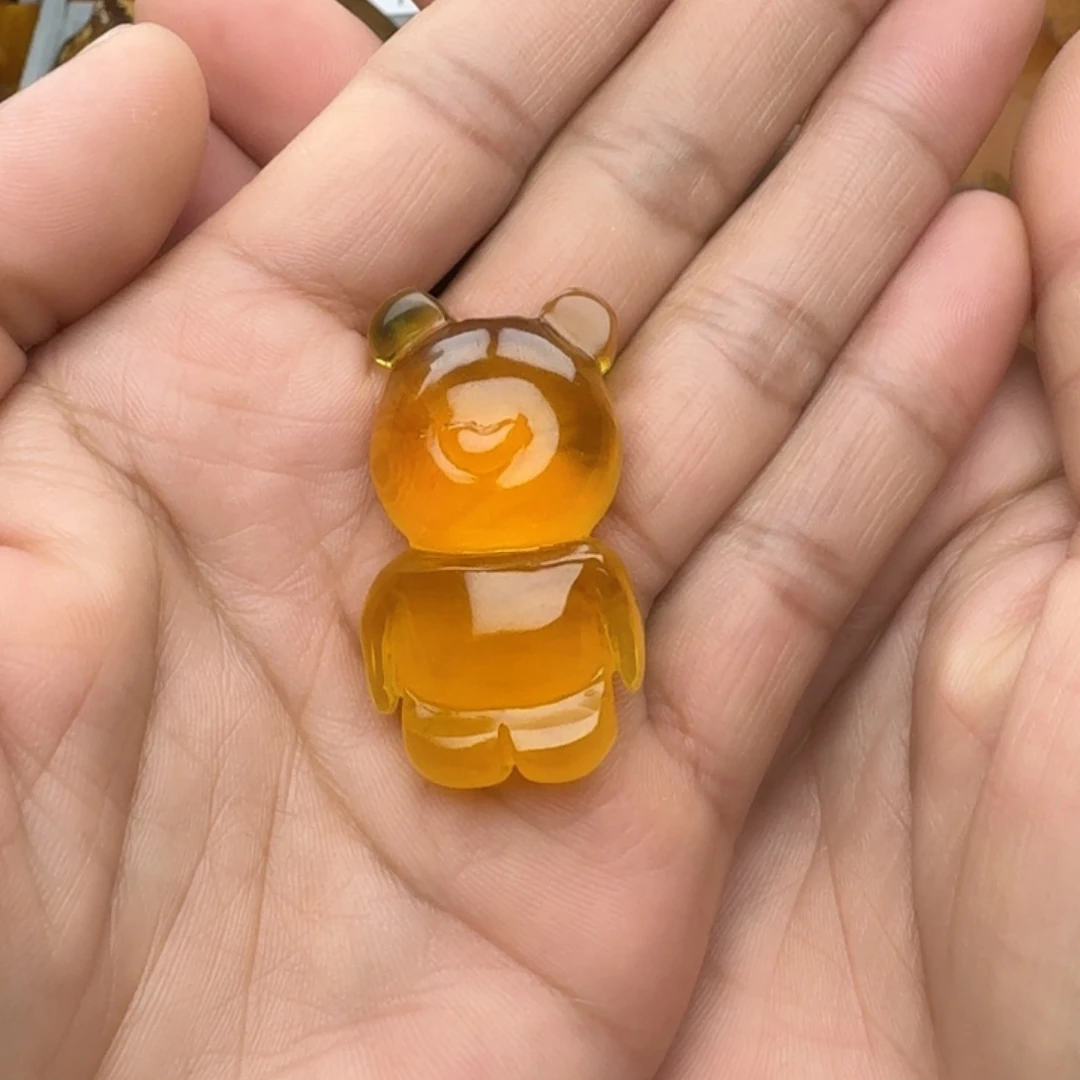 蜜蜡珠宝奇石未镶嵌天然蜜蜡精品吊坠