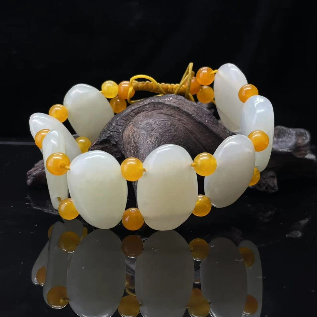 A340 和田玉手串 QQ331260