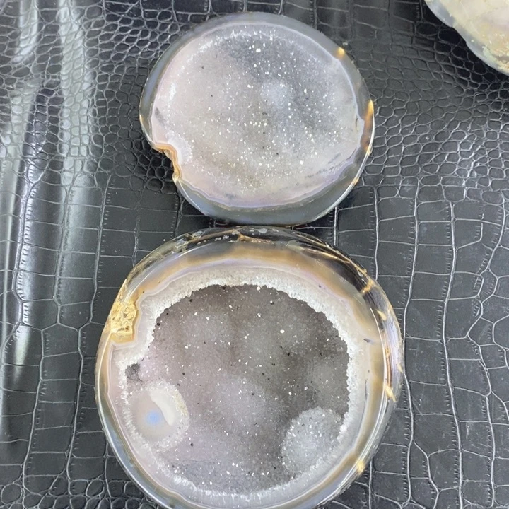 未镶嵌珠宝半成品水晶彩晶大啵啵盆