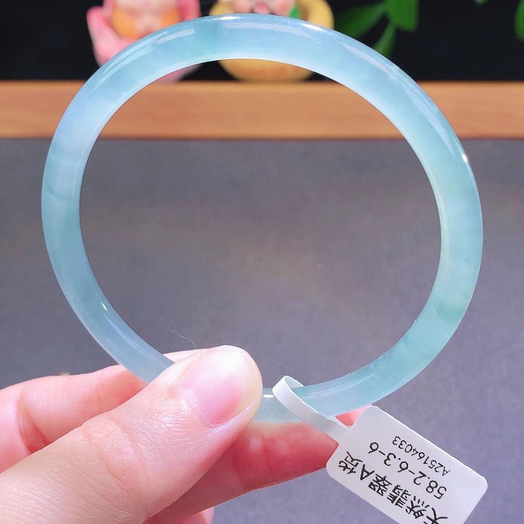 翡翠未镶嵌手镯天然翡翠