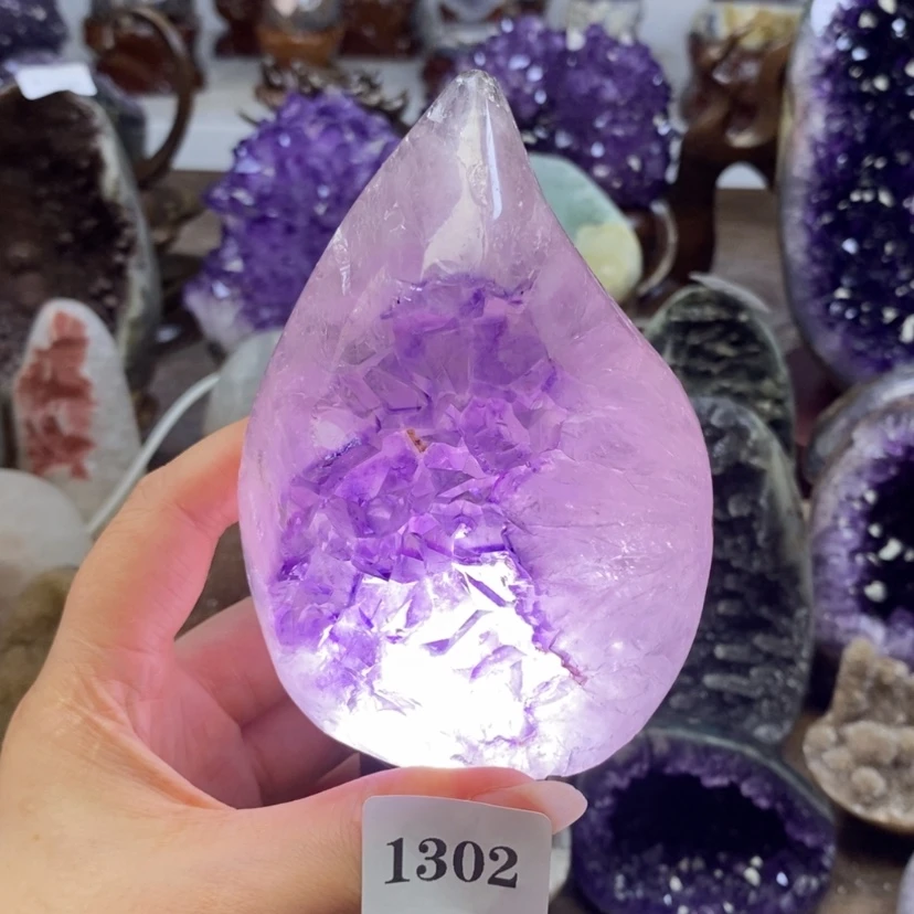 【闪购商品】未镶嵌大型摆件（非配饰）紫晶