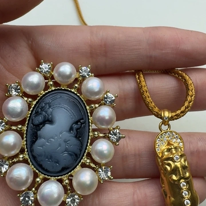 淡水珍珠未镶嵌颈饰