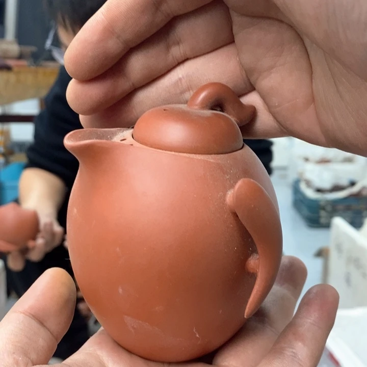 紫砂茶壶黄龙山原矿紫砂手工