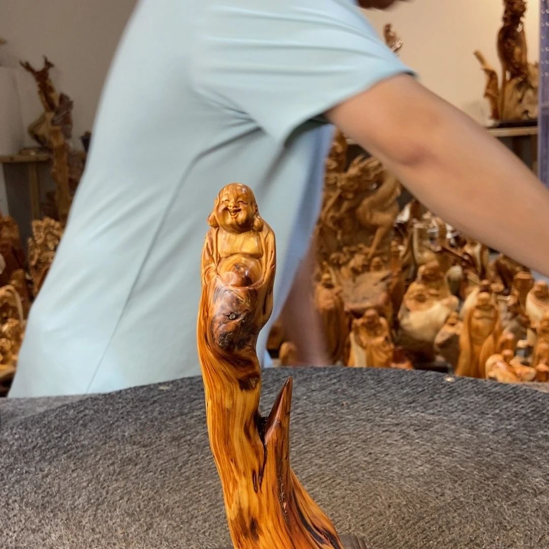 柏木（崖柏）太行崖柏根雕摆件