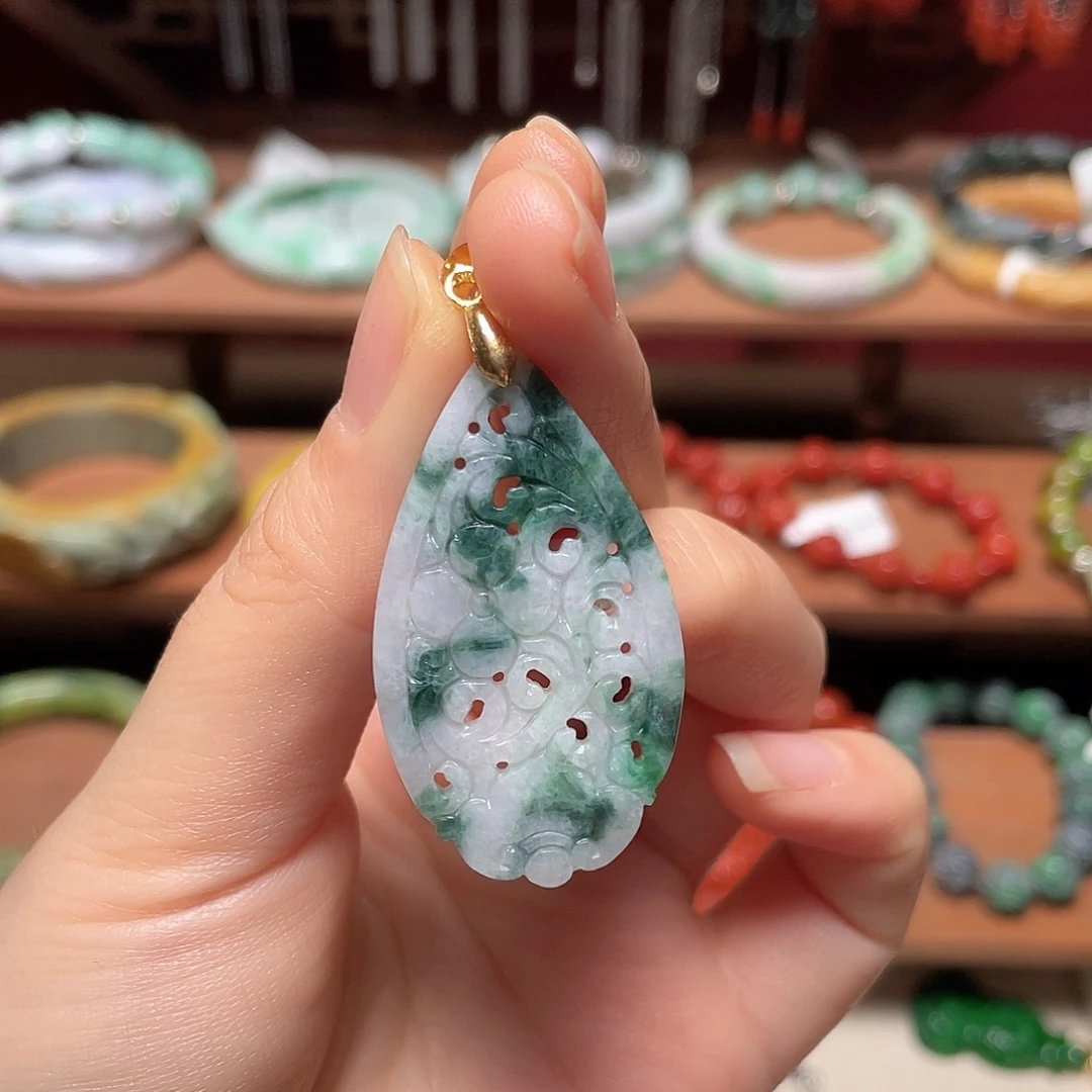 翡翠未镶嵌手链饰品