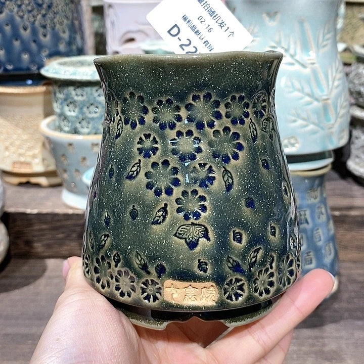 七里烧陶瓷02-16-227口径6X*.