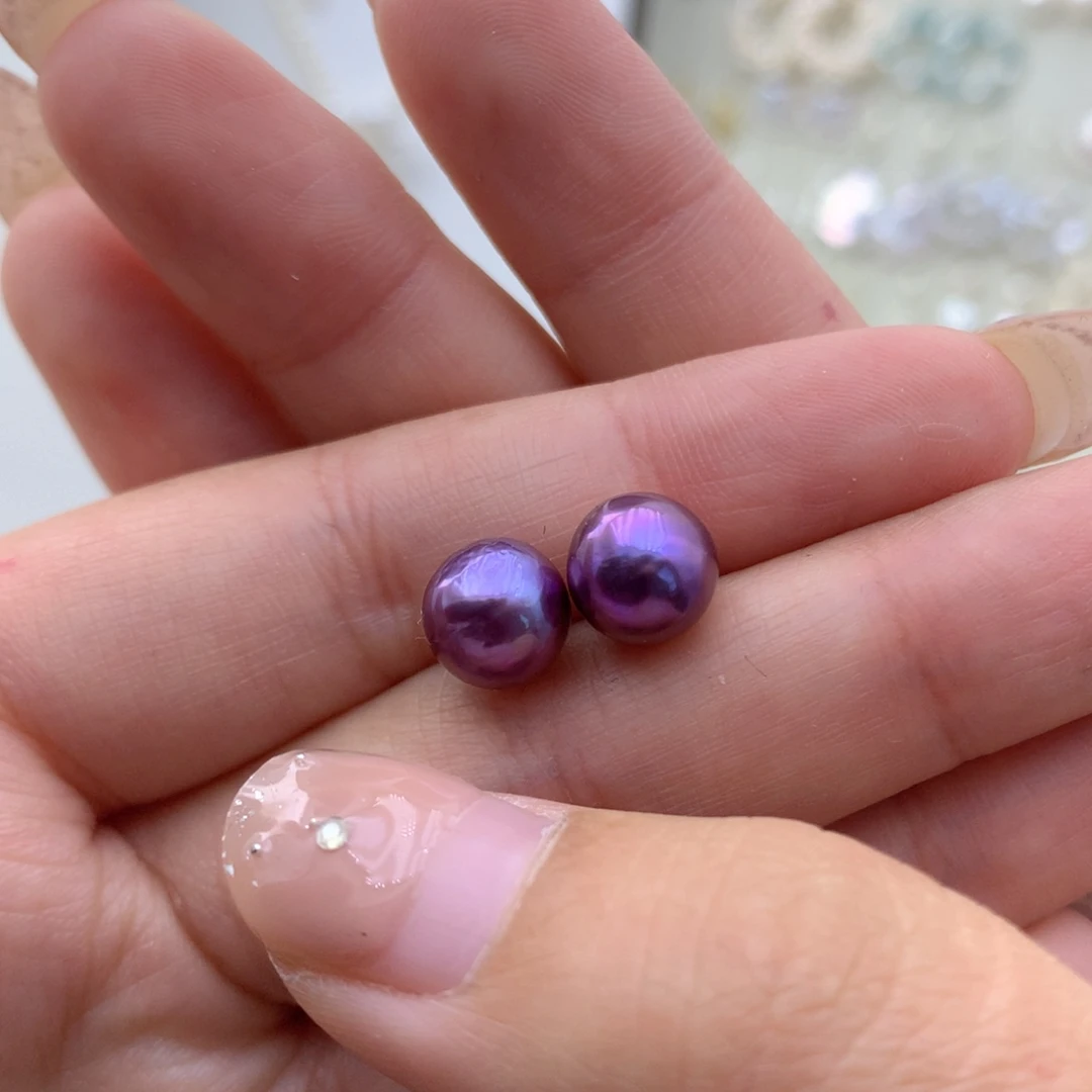 淡水珍珠颈饰银S925镶嵌