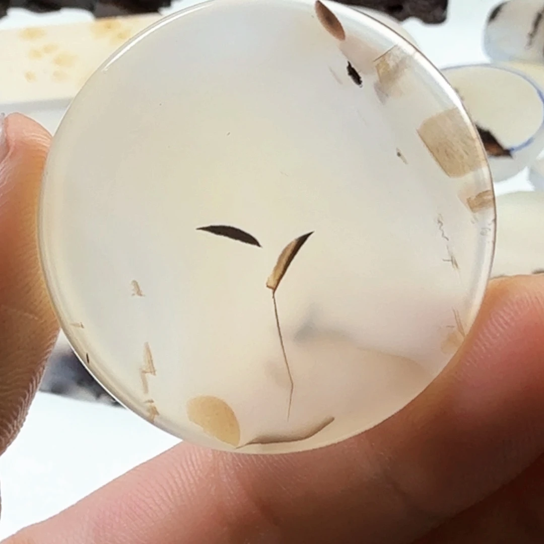 未镶嵌玛瑙/玉髓珠宝半成品