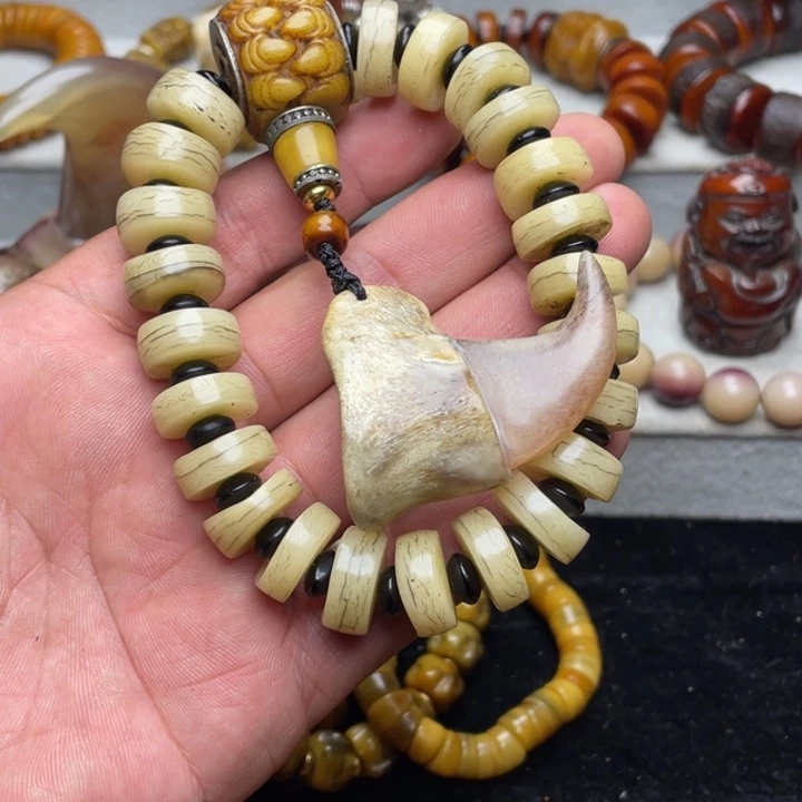 牦牛骨卡16尺寸带钩子