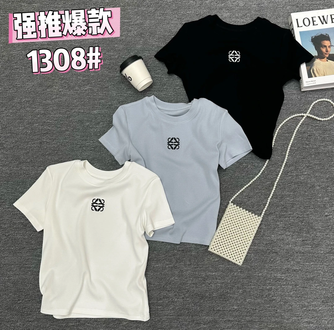 1308简约时尚圆领短袖