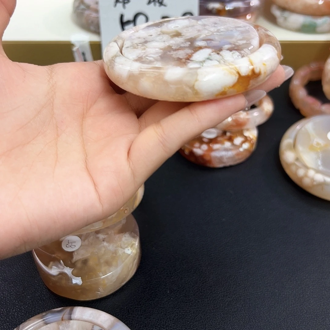 明***明玛瑙/玉髓手镯未镶嵌60