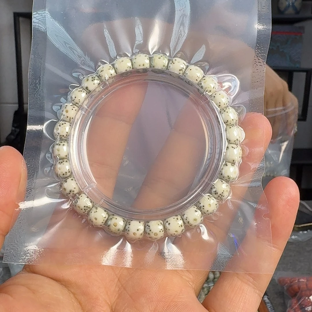 星月菩提吊坠0691星月青花瓷单圈8左右