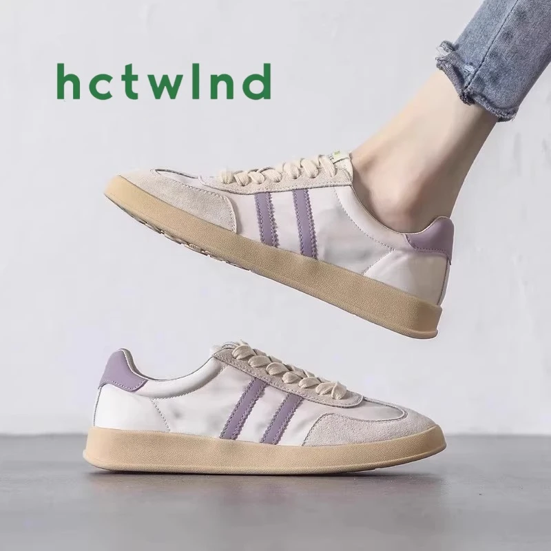 热风百搭阿甘鞋女夏2025春秋新款休闲运动板鞋平底小白鞋德训鞋子