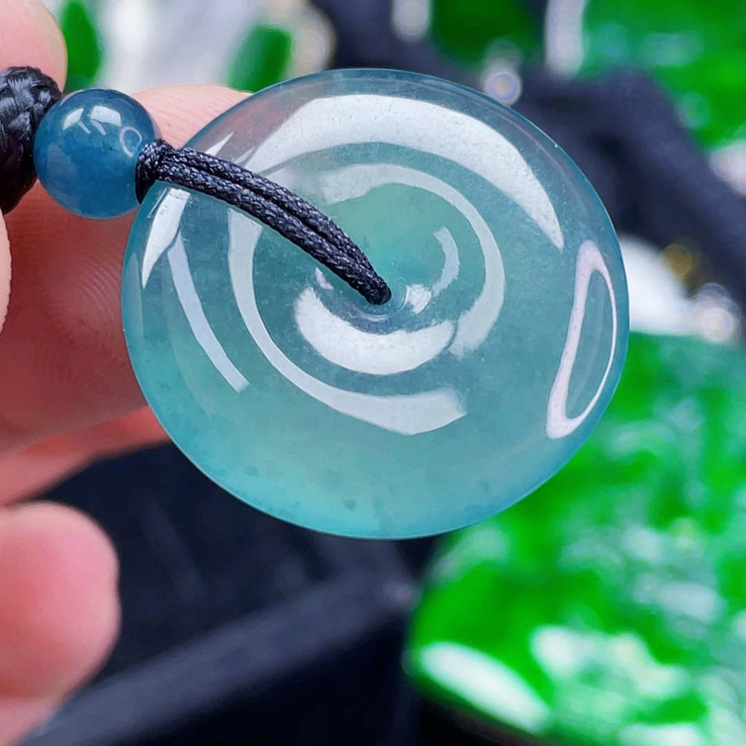 翡翠未镶嵌颈饰54