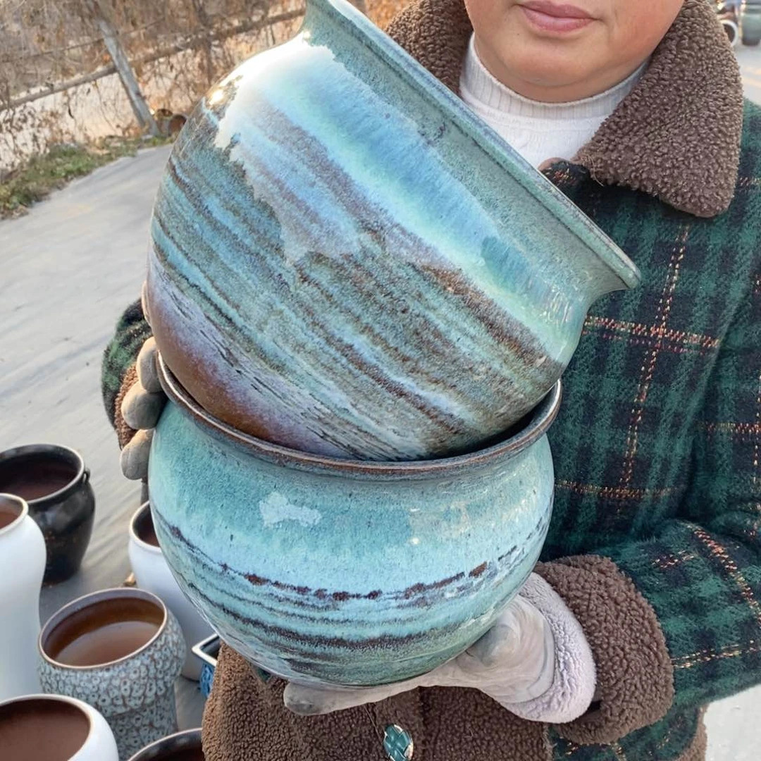 红陶口20高17～～～