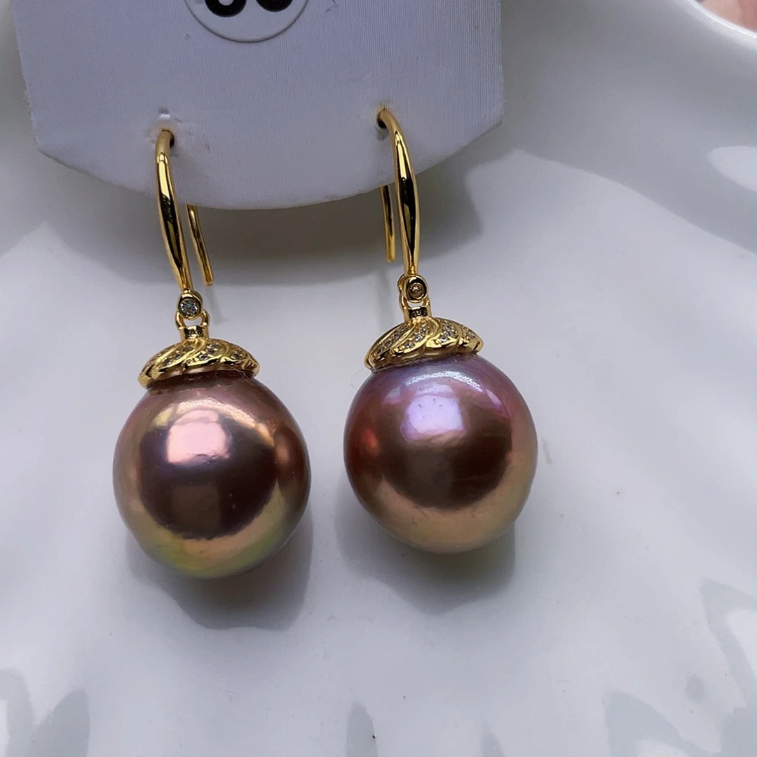 淡水珍珠耳饰未镶嵌田****