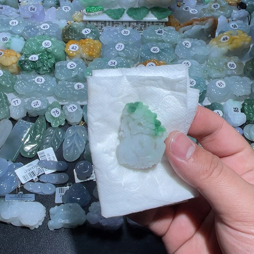 定制翡翠未镶嵌天然