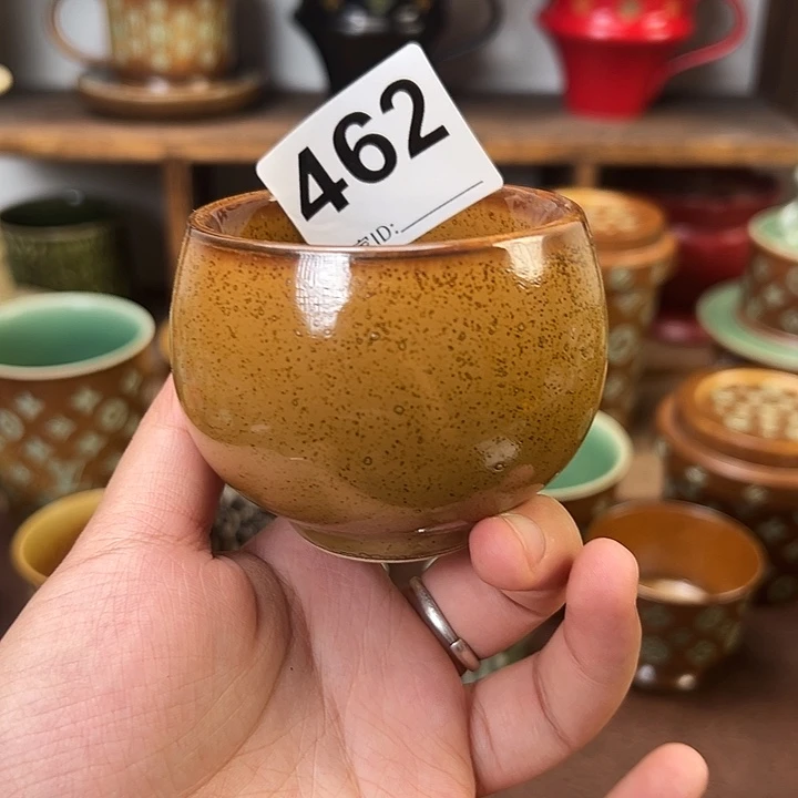 龙泉青瓷462微瑕杯子