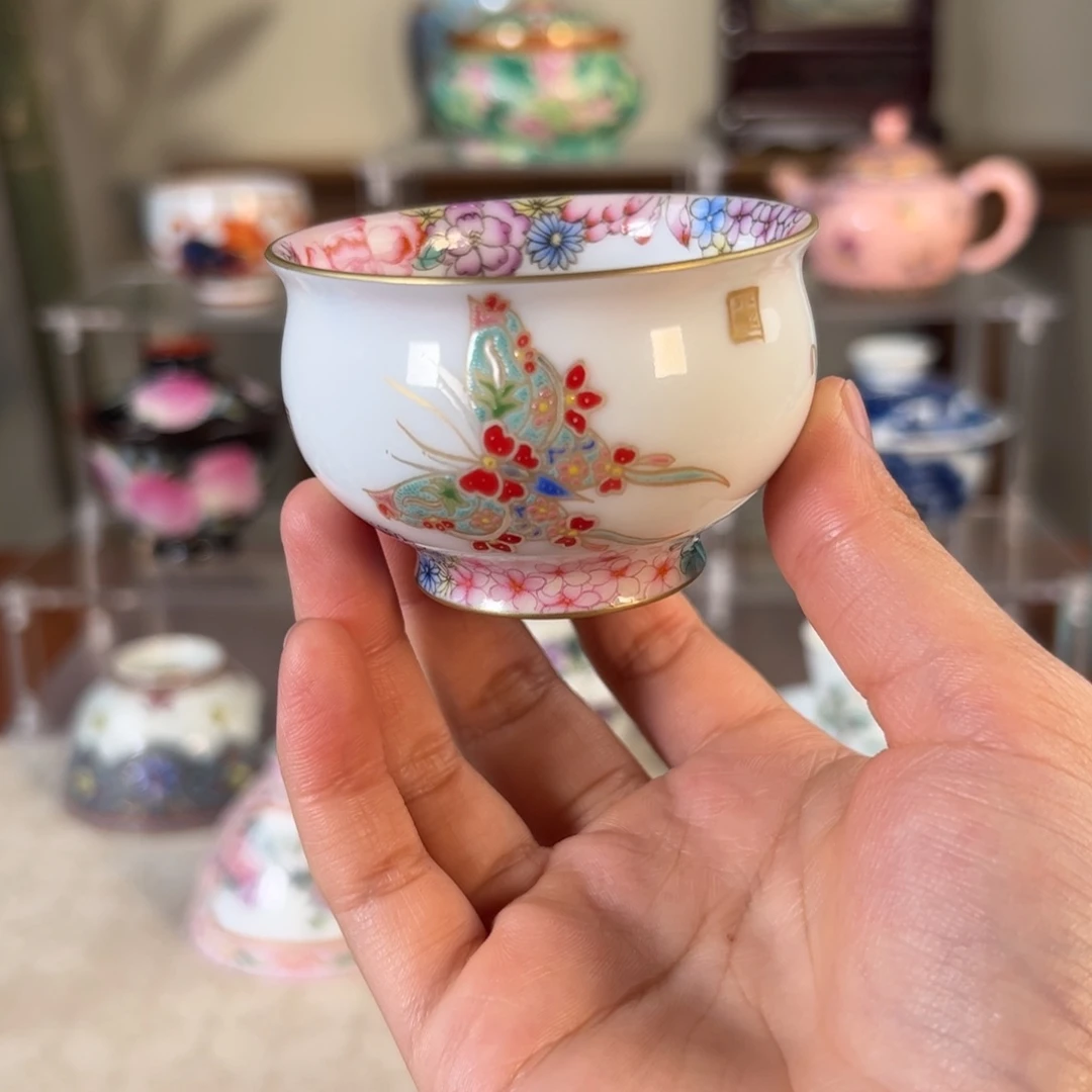 纯手工手绘 高端茶器
