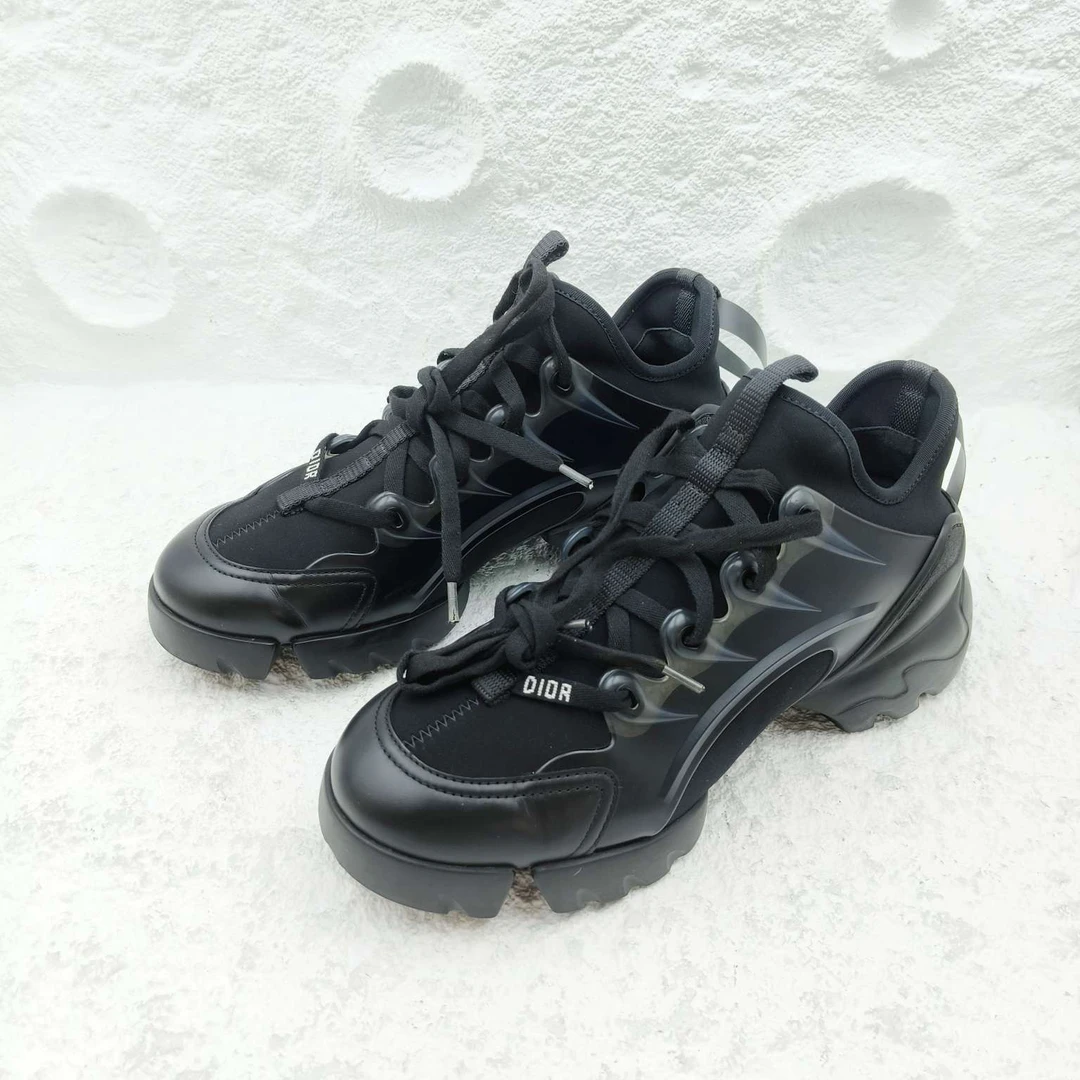95新 DIOR/迪奥 98新/Dior/迪奥/36.5码/黑色老爹鞋/D7495