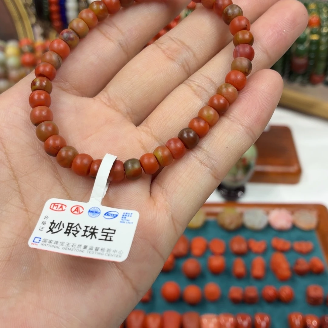 未镶嵌配饰南红玛瑙6mm