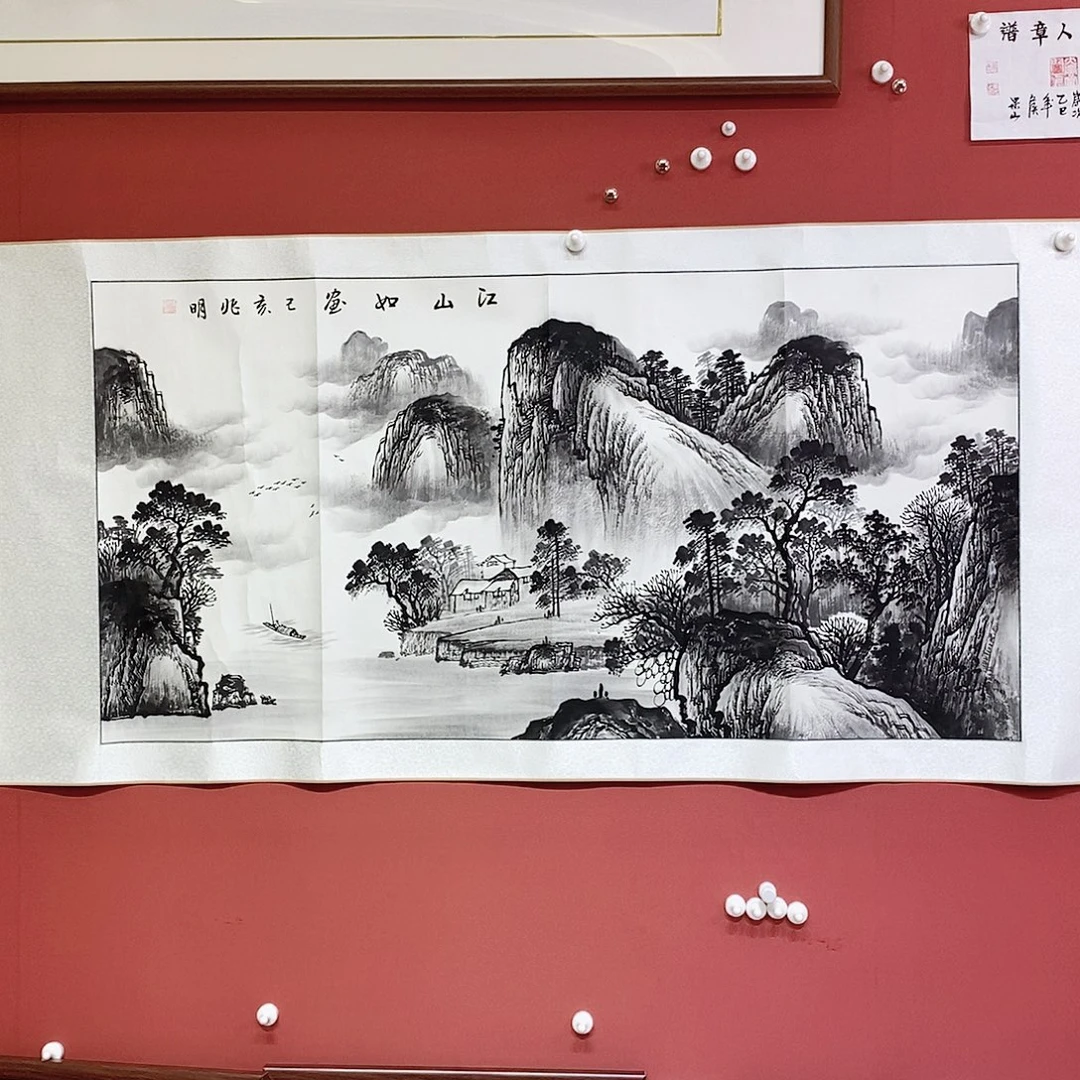 奋***斗国画大风堂嫡传-侯果山老师作品路