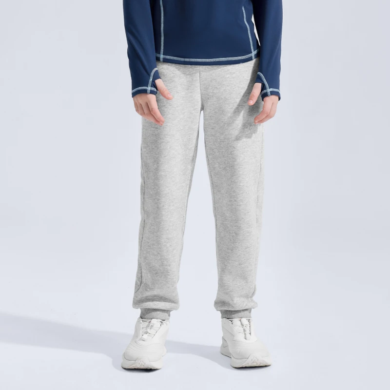 moodytiger加绒儿童加厚运动裤保暖休闲运动棉柔卫裤54511313【3】x