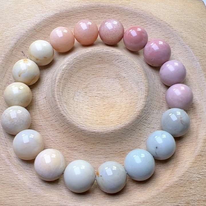 石英质玉手链未镶嵌猪***糕